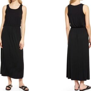 NWT! Black Caslon Sleeveless Maxi Dress - Size Small 🤖